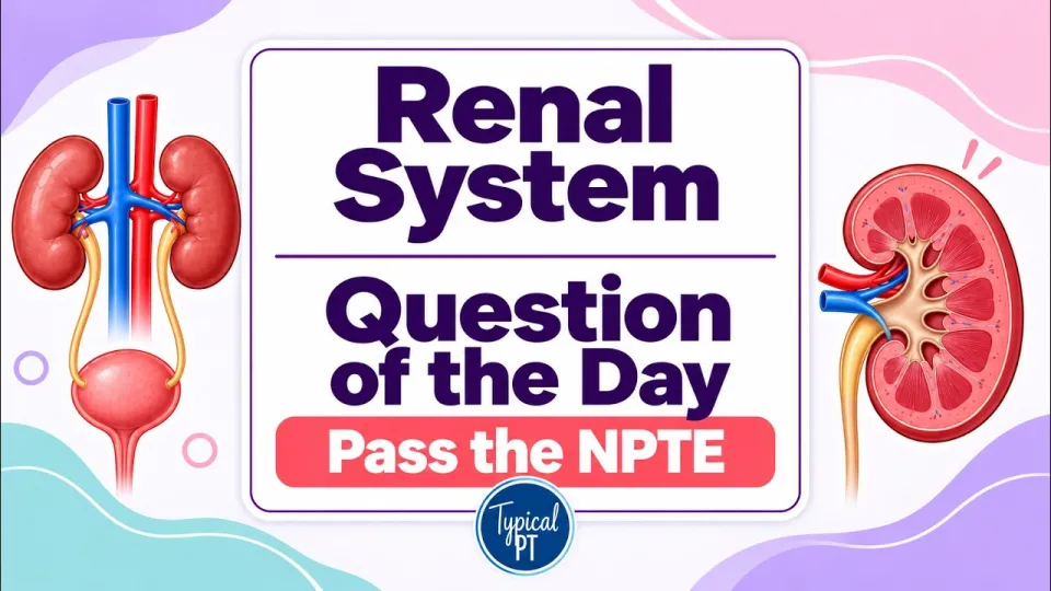 Free NPTE Practice Questions with Focus on Chronic Kidney Disease and Renal System in 2026